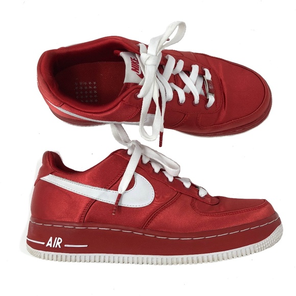 nike air force 1 womens red